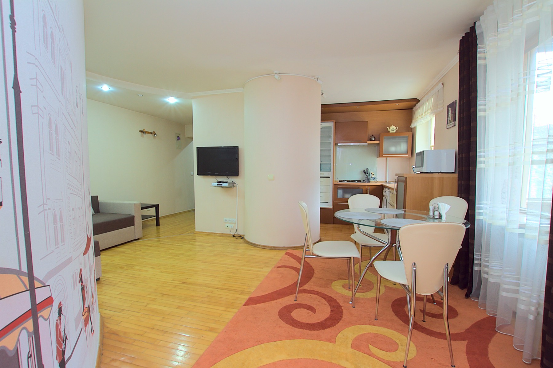 Favorita Apartment это квартира в аренду в Кишиневе имеющая 2 комнаты в аренду в Кишиневе - Chisinau, Moldova