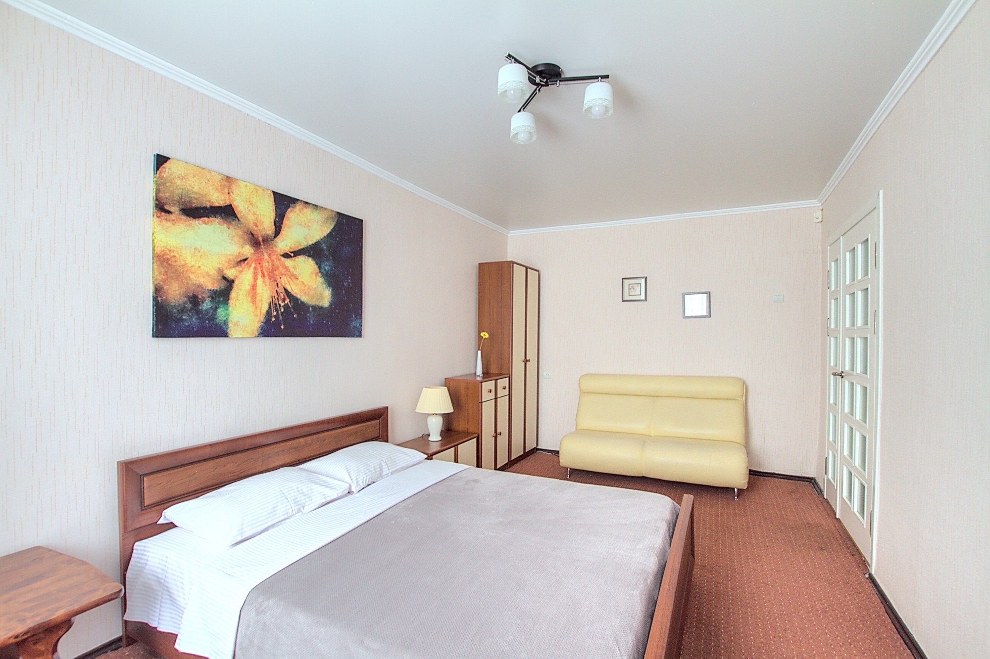 Boulevard Apartment est un appartement de 1 chambre à louer à Chisinau, Moldova