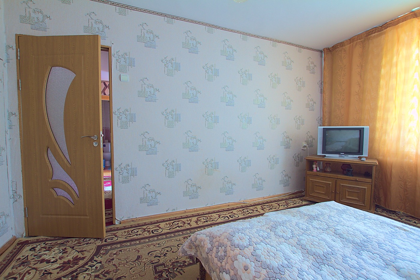 Chisinau, Riscani. Location pas cher près de McDonald: 2 pièces, 1 chambre, 48 m²