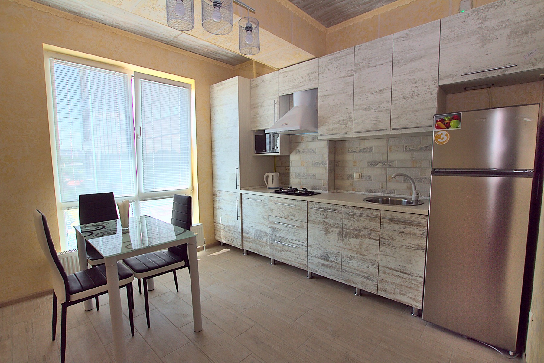 Аренда новой квартиры-студии в Кишиневе: 1 комната, 1 спальня, 38 m²