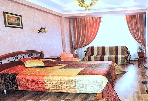 Large studio for rent in Chisinau, Botanica: 1 room, 1 bedroom, 50 m²