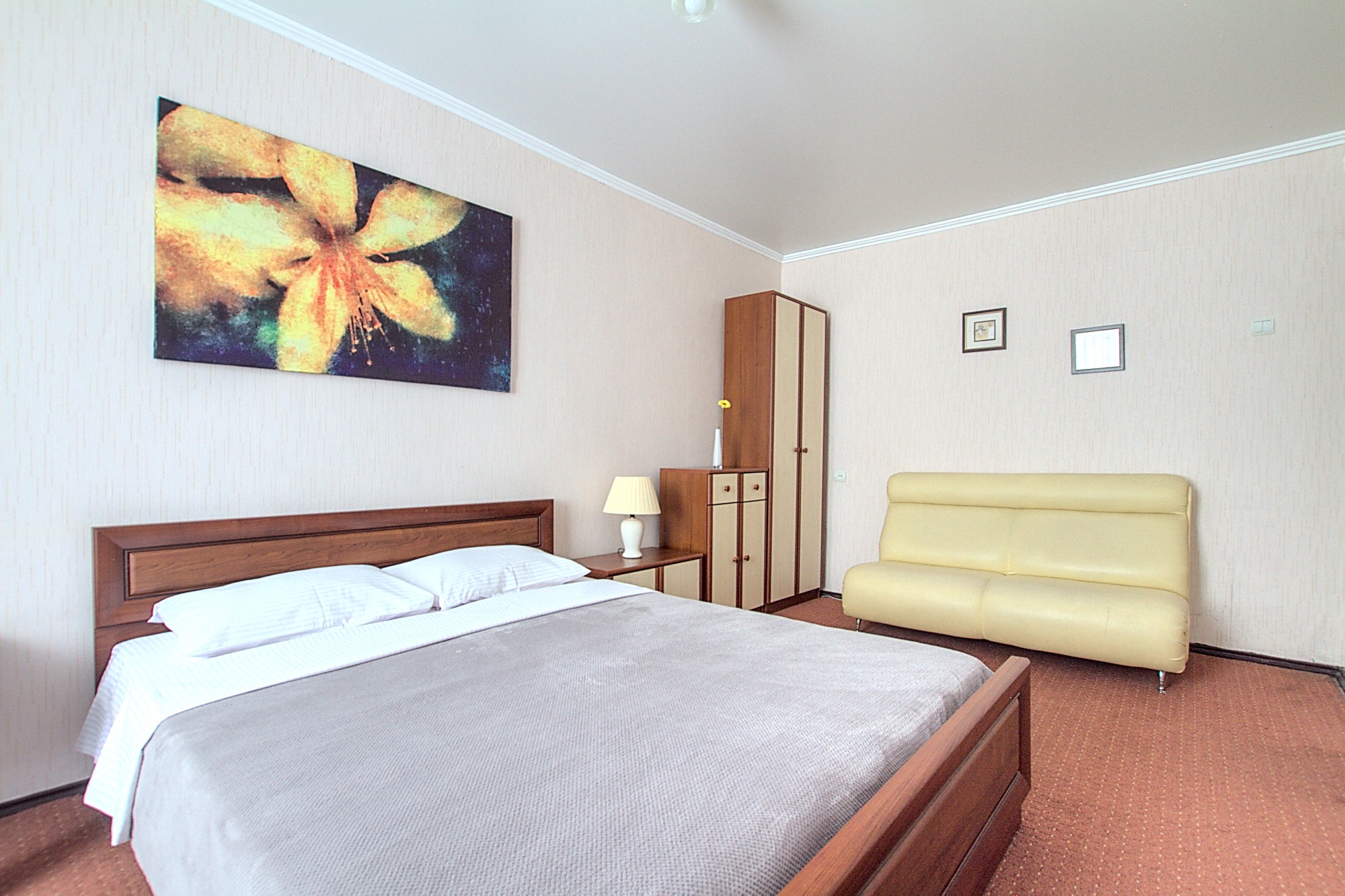 Studio economico in affitto nel centro di Chisinau: 1 stanza, 1 camera da letto, 35 m²