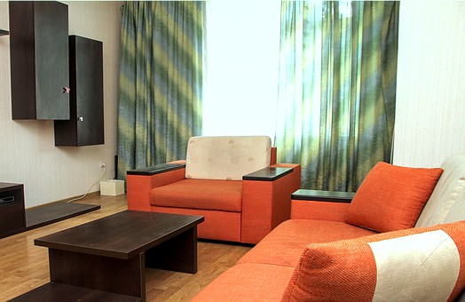 Appartamento economico nel centro di Chisinau: 2 stanze, 1 camera da letto, 49 m²