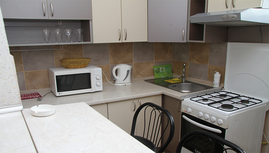 Accommodation in Chisinau downtown: 2 rooms, 1 bedroom, 43 m²