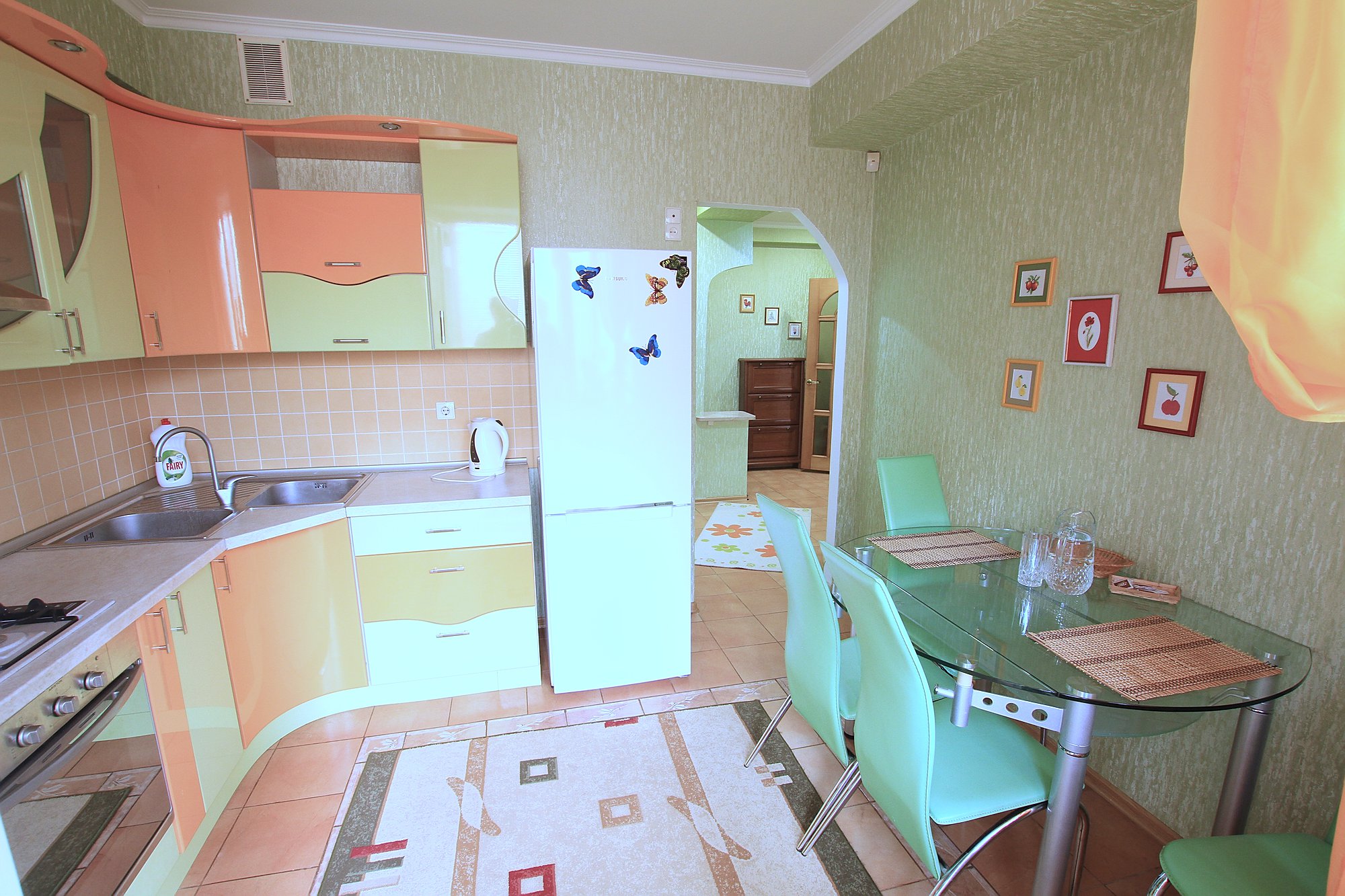 Anestiade Studio is a 1 room apartment for rent in Chisinau, Moldova