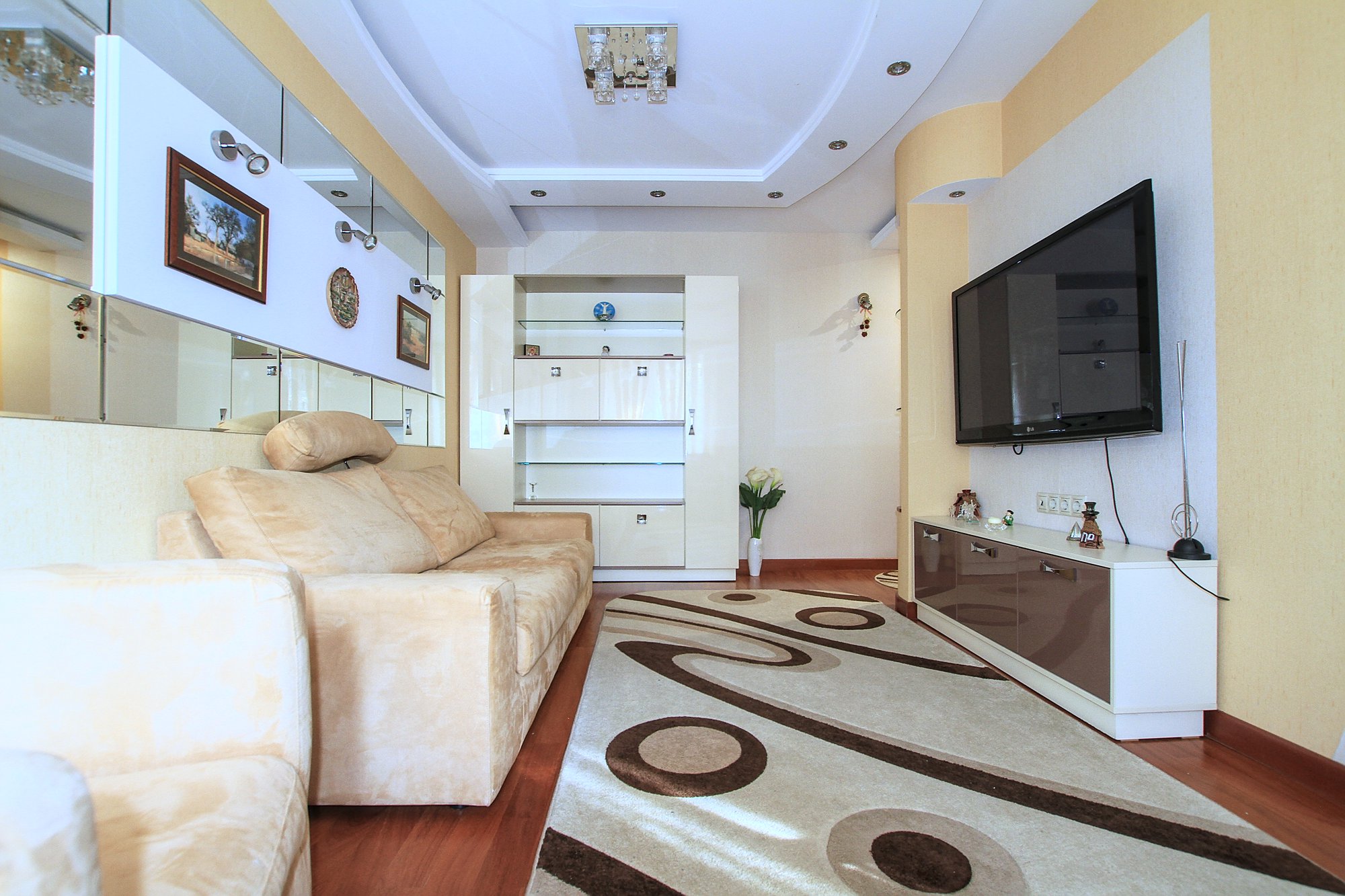 Botanica Family Apartment est un appartement de 3 pièces à louer à Chisinau, Moldova