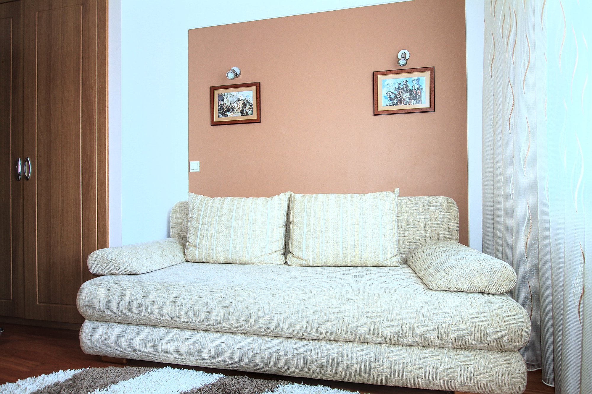 Botanica Family Apartment is a 3 rooms apartment for rent in Chisinau, Moldova