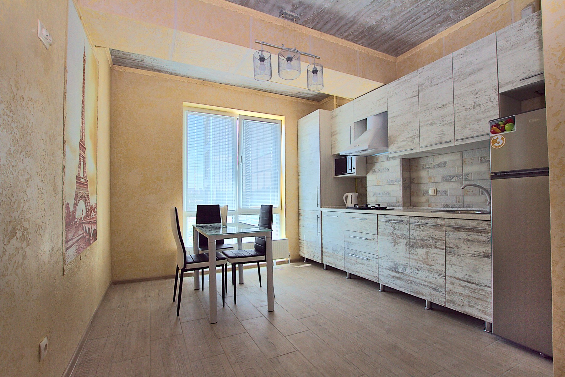 New studio apartment for rent in Chisinau: 1 room, 1 bedroom, 38 m²