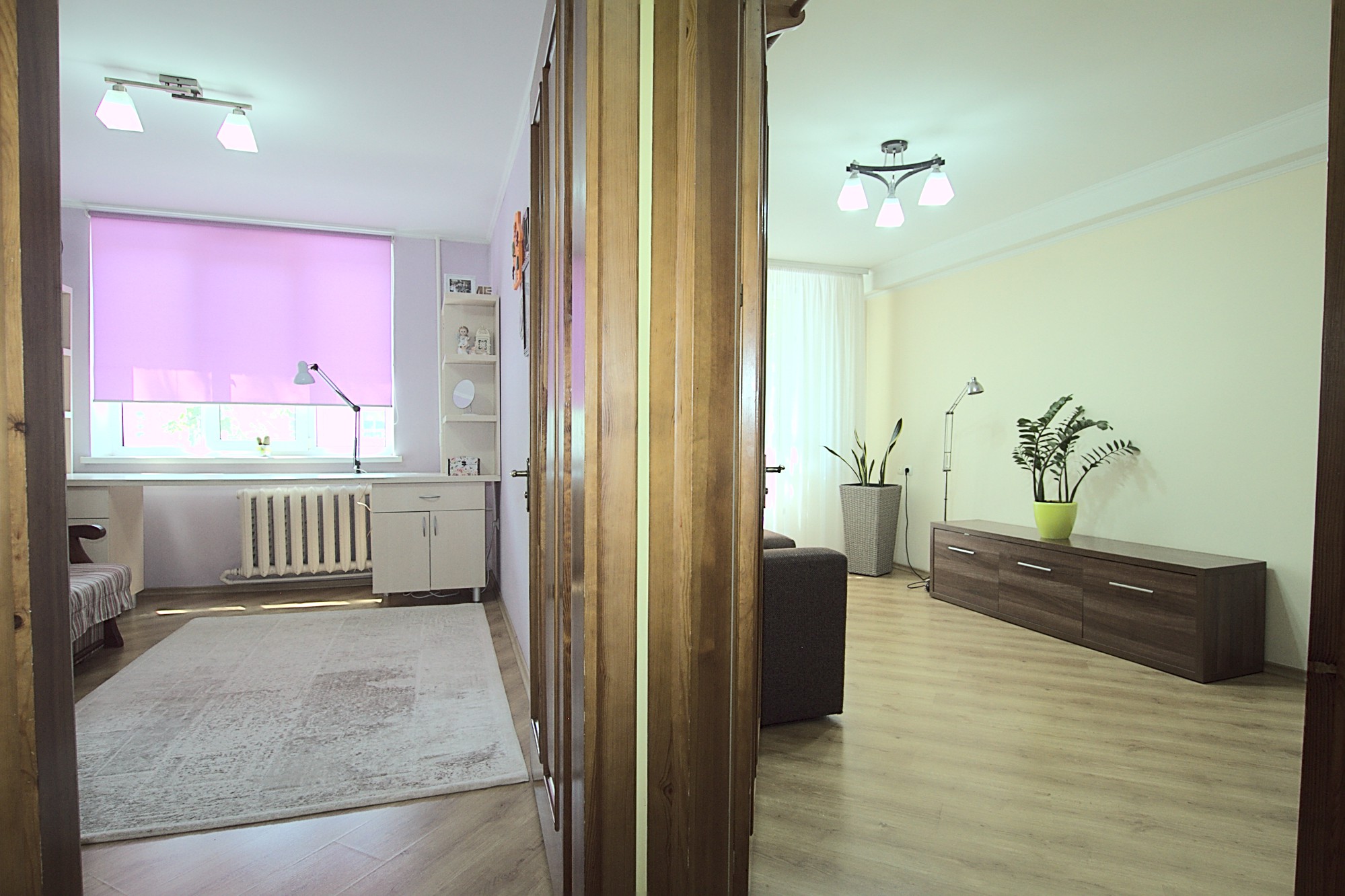 Lavender Apartment  is a 2 rooms apartment for rent in Chisinau, Moldova