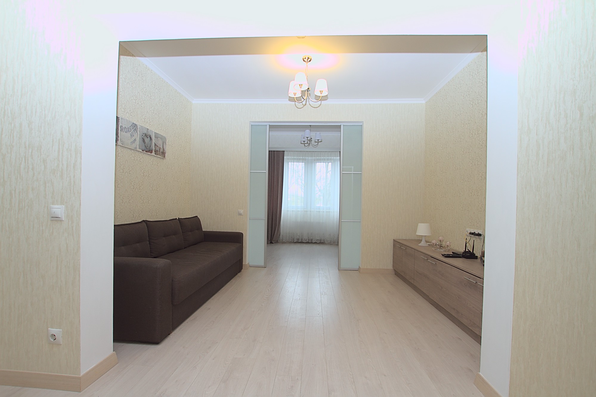 Elegance Trio este un apartament de 3 camere de inchiriat in Chisinau, Moldova