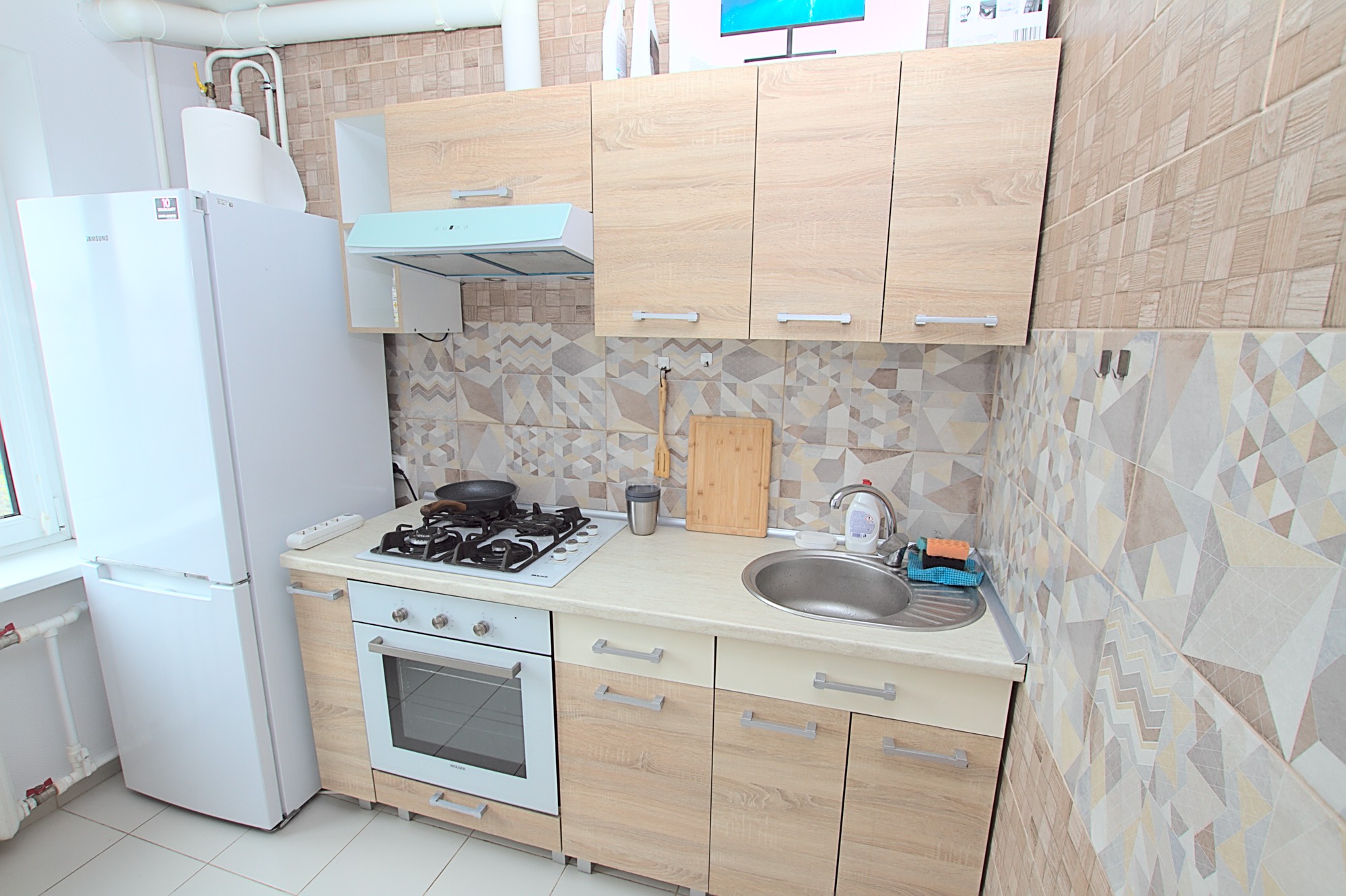 Botanica Suite es un apartamento de 2 habitaciones en alquiler en Chisinau, Moldova