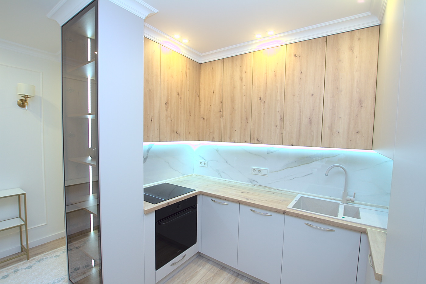 New residence in Chisinau city center: 2 rooms, 1 bedroom, 55 m²