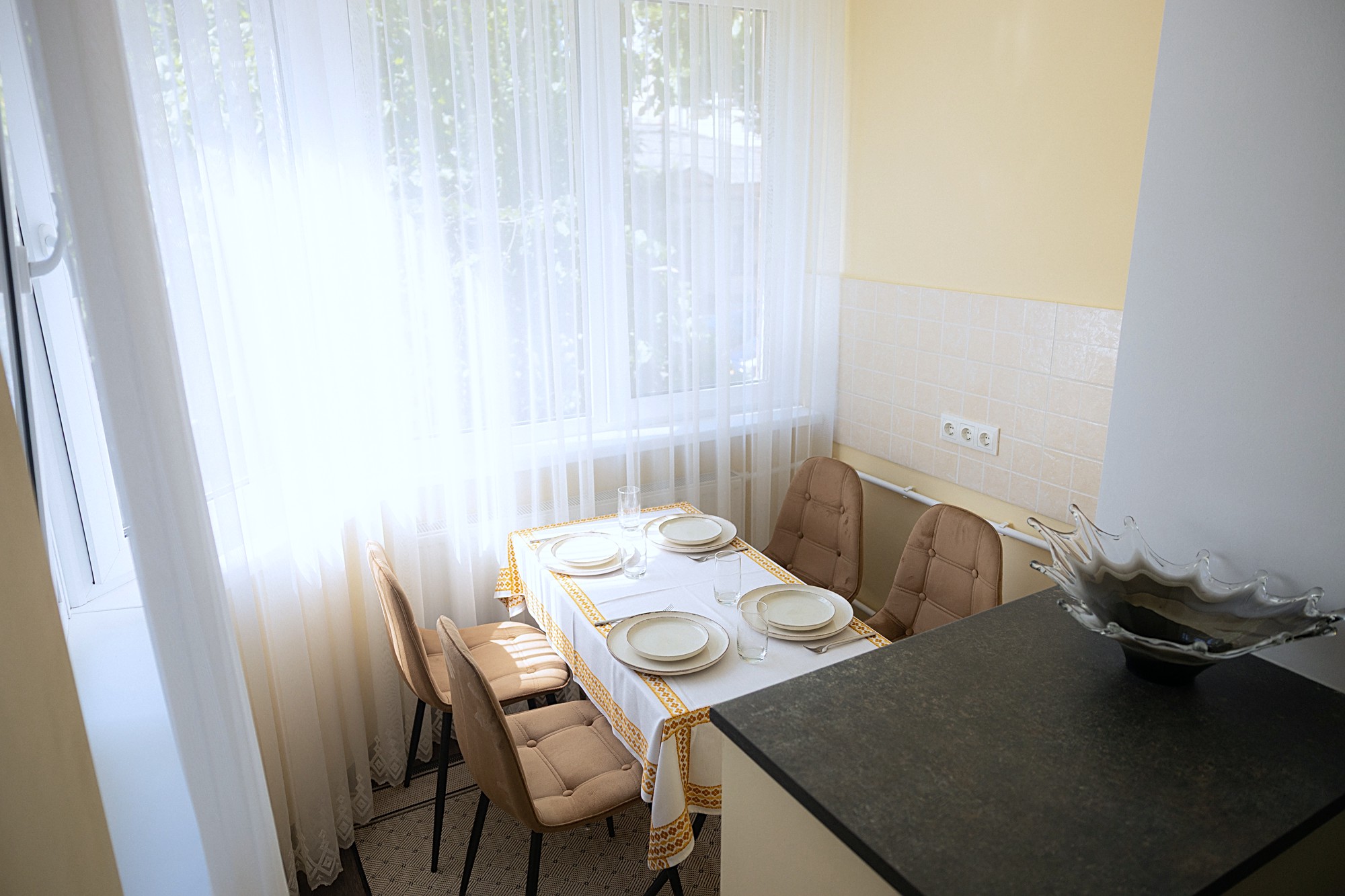 Silver Apartment is a 3 rooms apartment for rent in Chisinau, Moldova